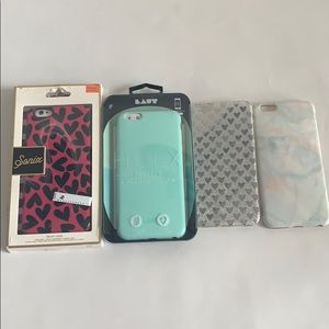 x4 iPhone 6S PLUS Phone Case Lot